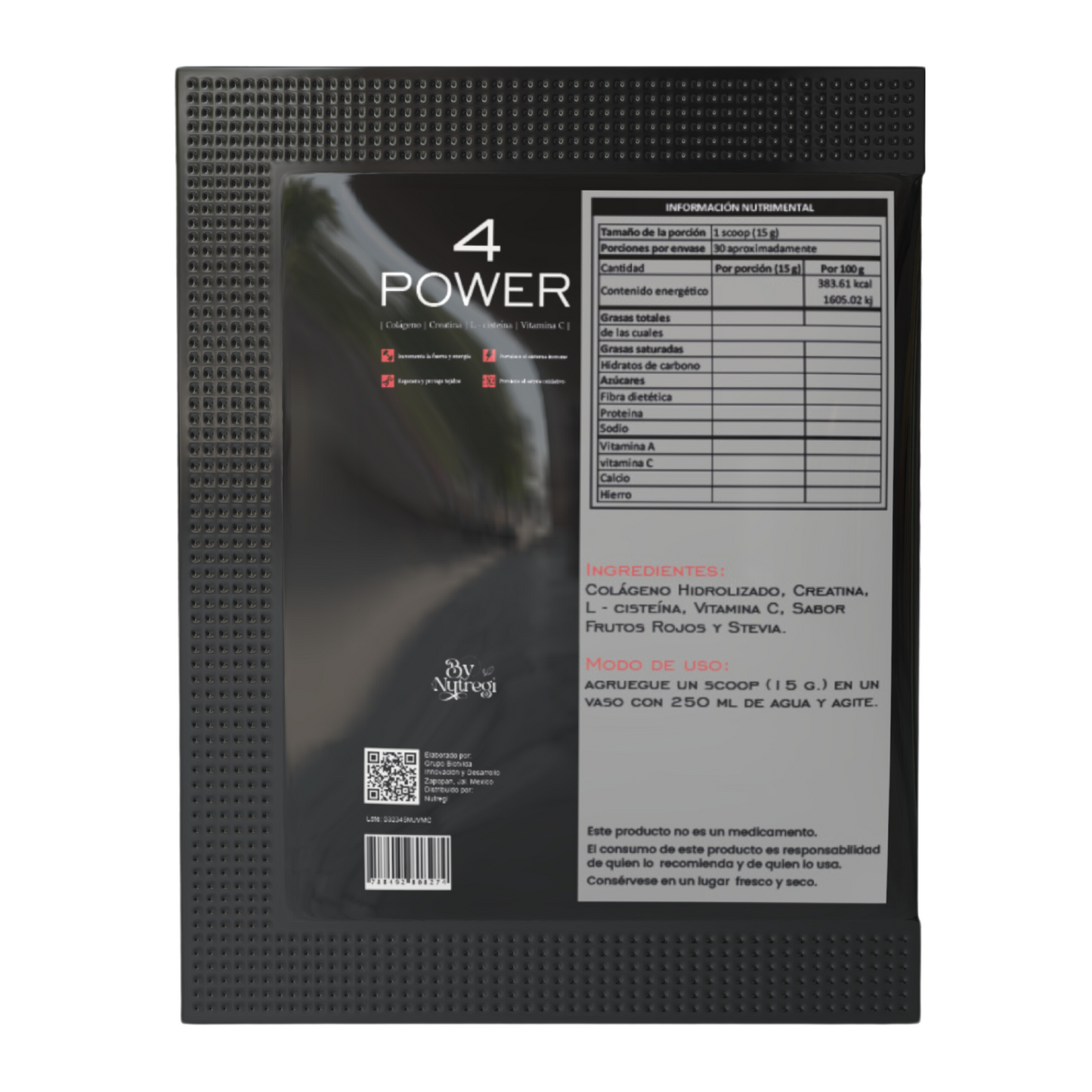 4 POWER- PAQUETE 10 SACHETS INDIVIDUALES